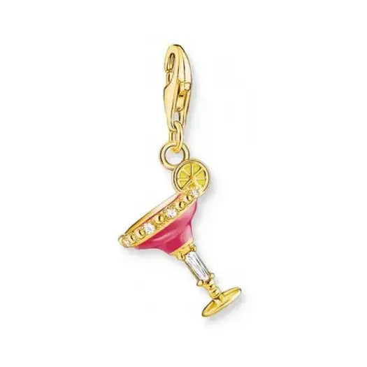 Thomas Sabo Charm Club Sterling Silver Yellow Gold Plated