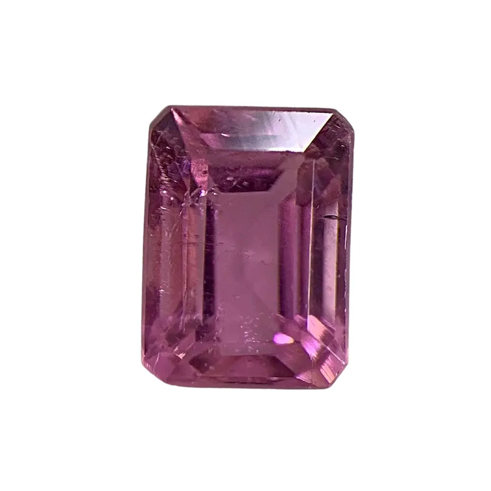 Tourmaline Emerald Cut 6.5x4.7mm 0.96ct Light Pink SEASPRAY