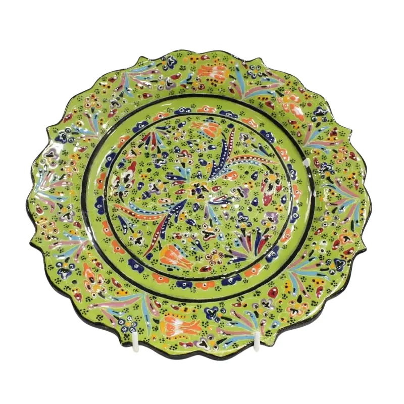 Turkish Hand Painted Plates Medium SEASPRAY VALUATIONS &