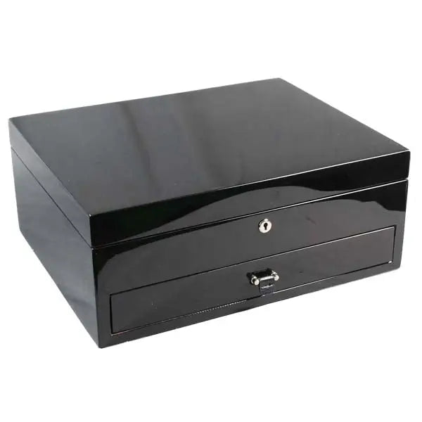 WJ21 Black Medium Timber Jewel Box SEASPRAY VALUATIONS &