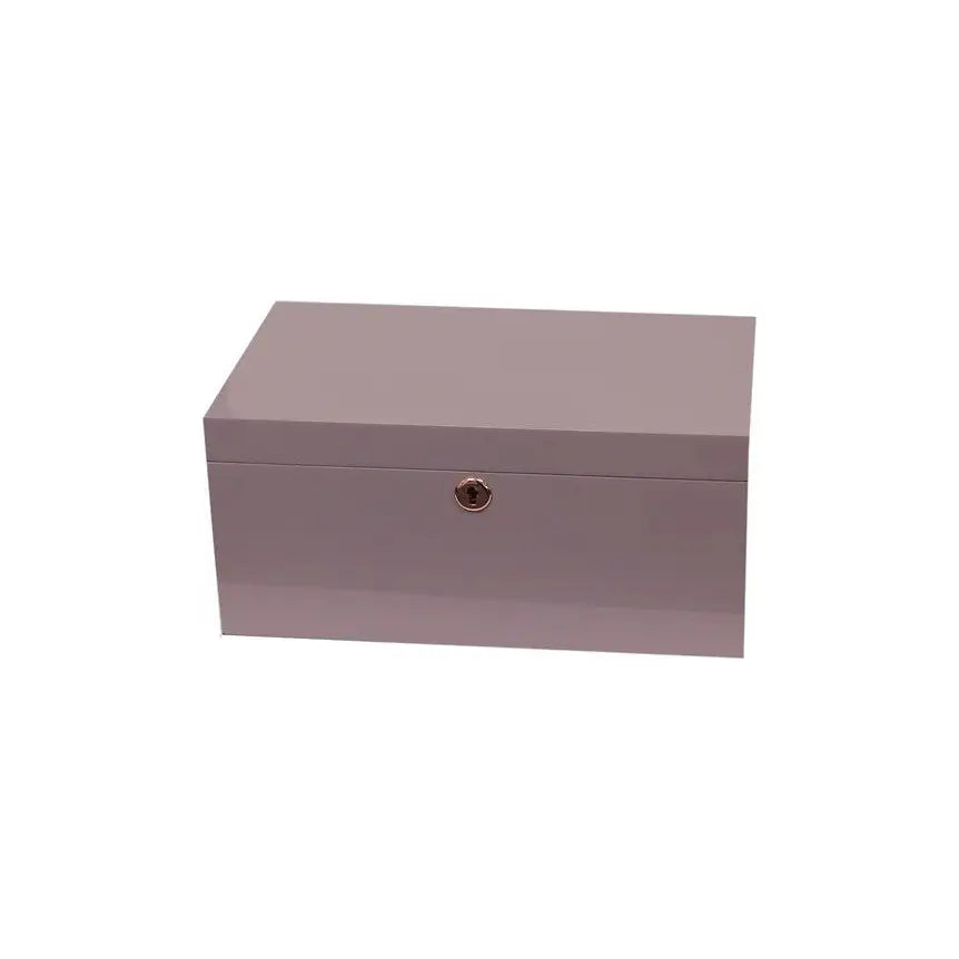 WJ36 Lilac Rectangle Wooden Jewel Box