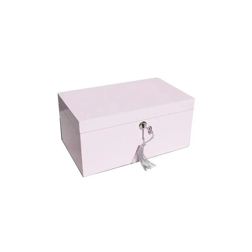 WJ36 Pink Wooden Jewel Box SEASPRAY VALUATIONS & FINE